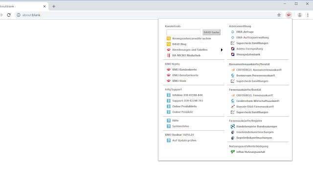 RA MICRO Toolbar  from Chrome web store to be run with OffiDocs Chromium online