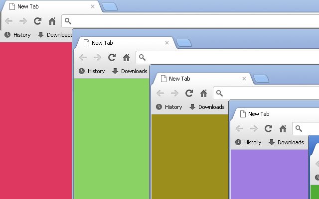 Random Colored New Tab mula sa Chrome web store na tatakbo sa OffiDocs Chromium online