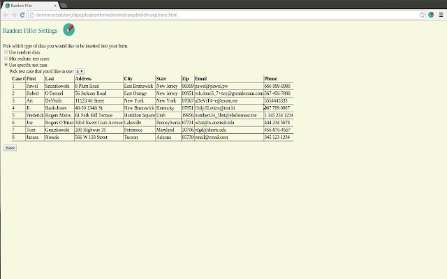 Random Filler จาก Chrome เว็บสโตร์เพื่อใช้งานกับ OffiDocs Chromium ออนไลน์