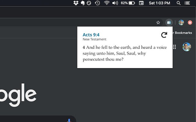 Random Scripture Generator mula sa Chrome web store na tatakbo sa OffiDocs Chromium online