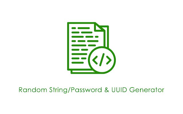 Random String/Password Generator  from Chrome web store to be run with OffiDocs Chromium online