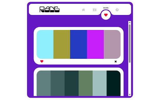 Rang: Color Palette Generator  from Chrome web store to be run with OffiDocs Chromium online