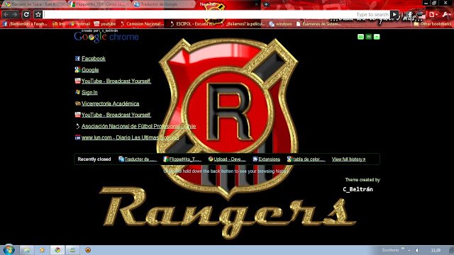 Rangers de Talca ze sklepu internetowego Chrome będzie działać z OffiDocs Chromium online