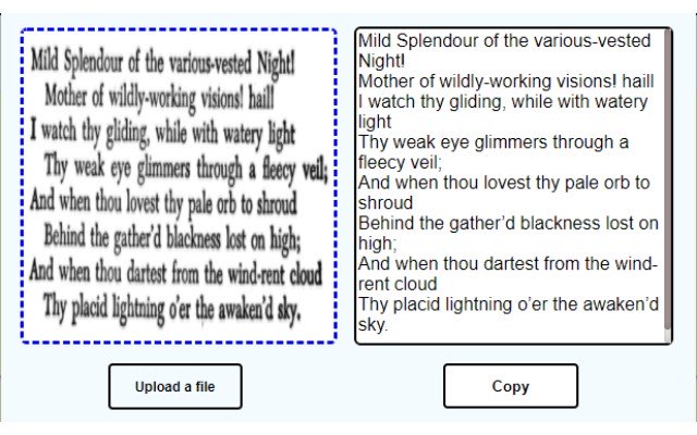 RapidOCR  from Chrome web store to be run with OffiDocs Chromium online