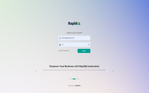 RapidQ  from Chrome web store to be run with OffiDocs Chromium online