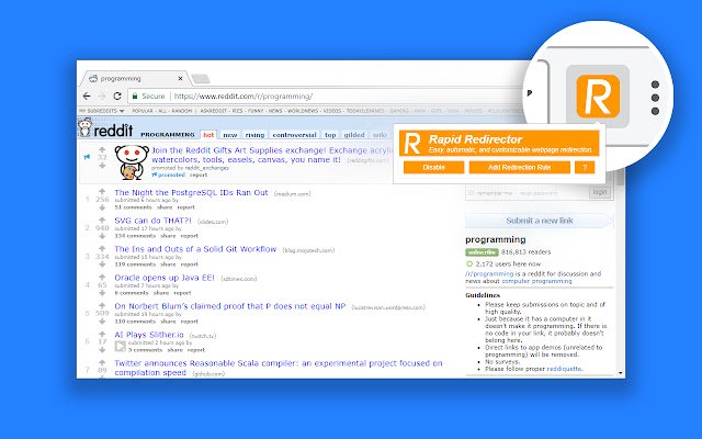 Redirecteur rapide de la boutique en ligne Chrome à exécuter avec OffiDocs Chromium en ligne