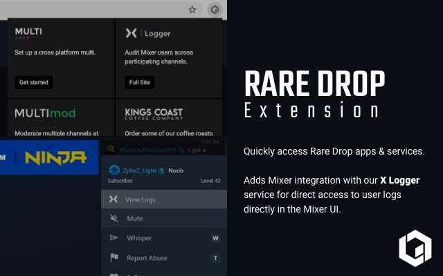 Rare Drop Extension dal Chrome Web Store da eseguire con OffiDocs Chromium online