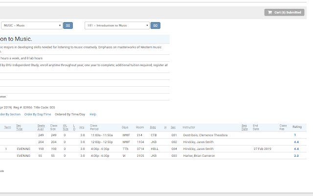 Rate My BYU Professors  from Chrome web store to be run with OffiDocs Chromium online
