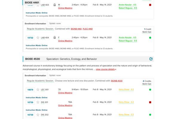 Rate My Cornell Professors  from Chrome web store to be run with OffiDocs Chromium online