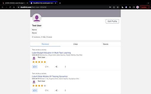Rate Your Arxiv Paper by Doublind  from Chrome web store to be run with OffiDocs Chromium online