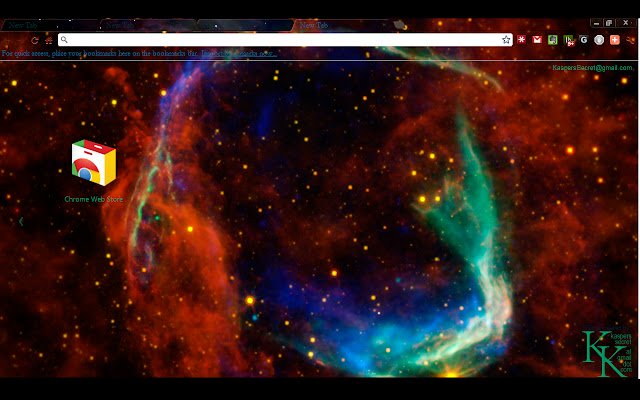 来自 Chrome 网上商店的 RCW86 Supernova Remnant 主题将与 OffiDocs Chromium 在线一起运行
