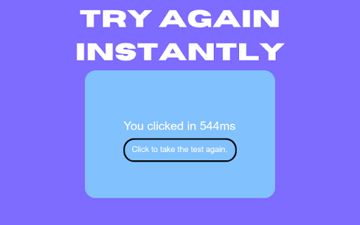Reaction Time Tester  from Chrome web store to be run with OffiDocs Chromium online