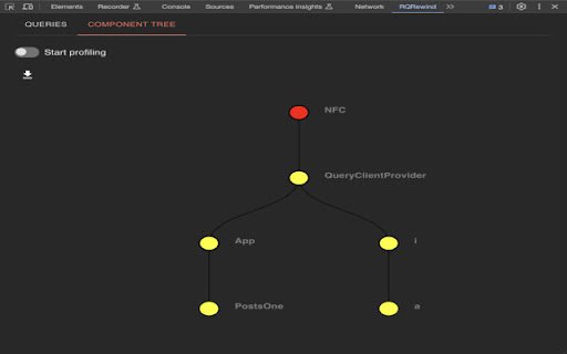 React Query Rewind  from Chrome web store to be run with OffiDocs Chromium online