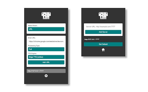 READ2ME Browser Companion  from Chrome web store to be run with OffiDocs Chromium online
