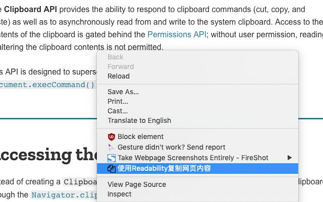 Readability از فروشگاه وب Chrome کپی کنید تا با OffiDocs Chromium به صورت آنلاین اجرا شود