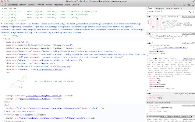 Readable DevTools Theme  from Chrome web store to be run with OffiDocs Chromium online