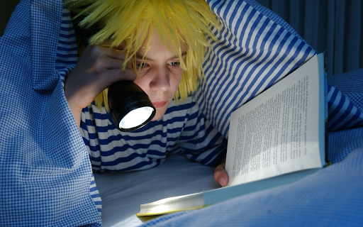 Read books at night  from Chrome web store to be run with OffiDocs Chromium online