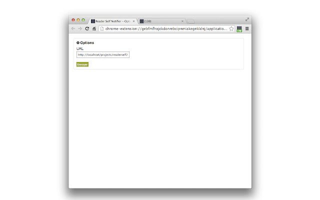 Reader Self Notifier  from Chrome web store to be run with OffiDocs Chromium online