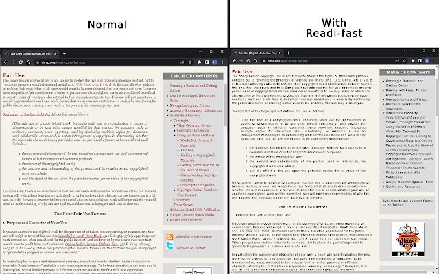 Readi fast  from Chrome web store to be run with OffiDocs Chromium online