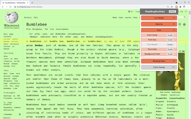 ReadingBuddies จาก Chrome เว็บสโตร์ที่จะเรียกใช้ด้วย OffiDocs Chromium ทางออนไลน์