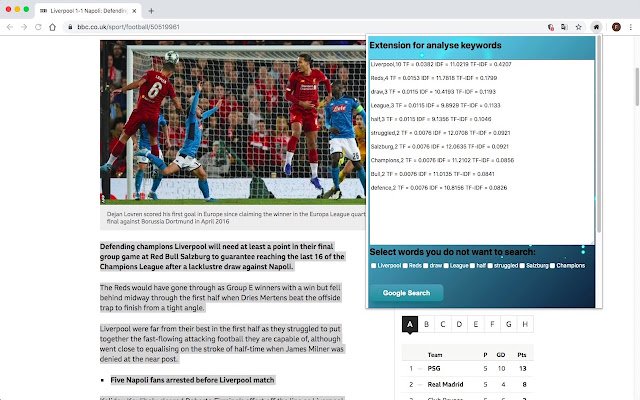 Reading Helper  from Chrome web store to be run with OffiDocs Chromium online