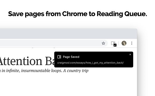 คิวการอ่านจาก Chrome เว็บสโตร์ที่จะเรียกใช้ด้วย OffiDocs Chromium ออนไลน์