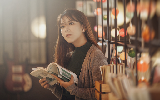 Read library books  from Chrome web store to be run with OffiDocs Chromium online