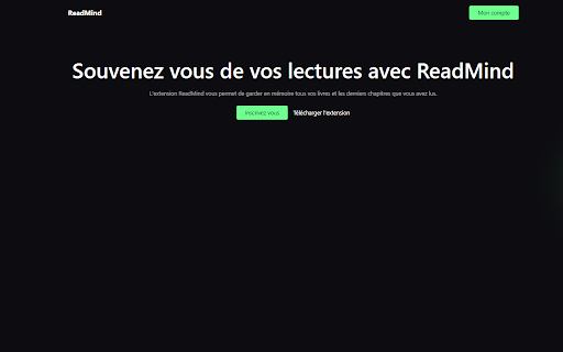 ReadMind  from Chrome web store to be run with OffiDocs Chromium online