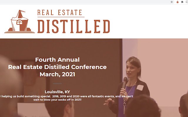 Real Estate Distilled  from Chrome web store to be run with OffiDocs Chromium online