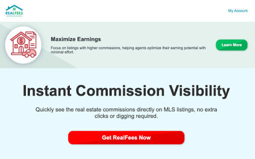 RealFees  from Chrome web store to be run with OffiDocs Chromium online