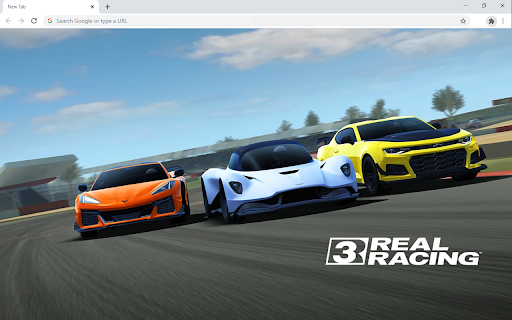 Real Racing 3 Game  from Chrome web store to be run with OffiDocs Chromium online