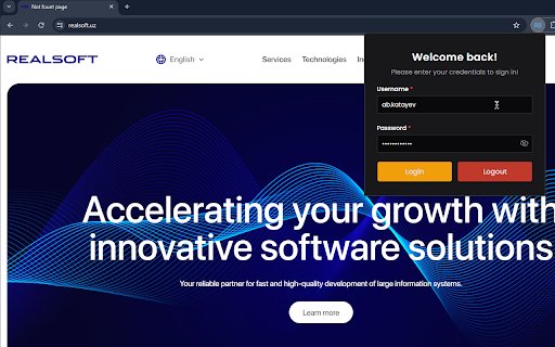 RealSoft  from Chrome web store to be run with OffiDocs Chromium online