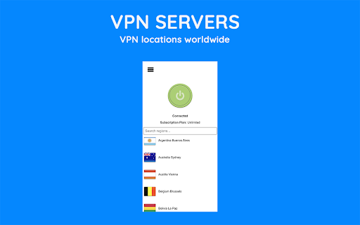 RealVPN Fast  Secure VPN Proxy Extension for Chrome  from Chrome web store to be run with OffiDocs Chromium online