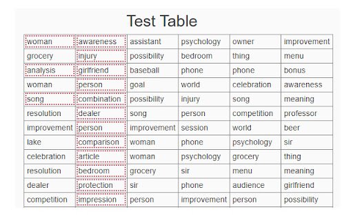 Reasonable Copy  Paste Tables  from Chrome web store to be run with OffiDocs Chromium online
