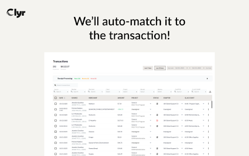 Receipt  Invoice Capture, Match, Categorize  from Chrome web store to be run with OffiDocs Chromium online