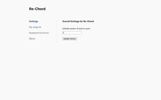 Re Chord  from Chrome web store to be run with OffiDocs Chromium online