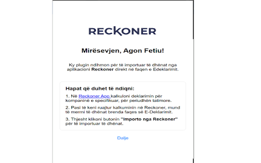 Reckoner Plugin  from Chrome web store to be run with OffiDocs Chromium online