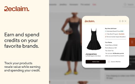 RECLAIM  from Chrome web store to be run with OffiDocs Chromium online