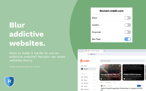 Reclaim  from Chrome web store to be run with OffiDocs Chromium online