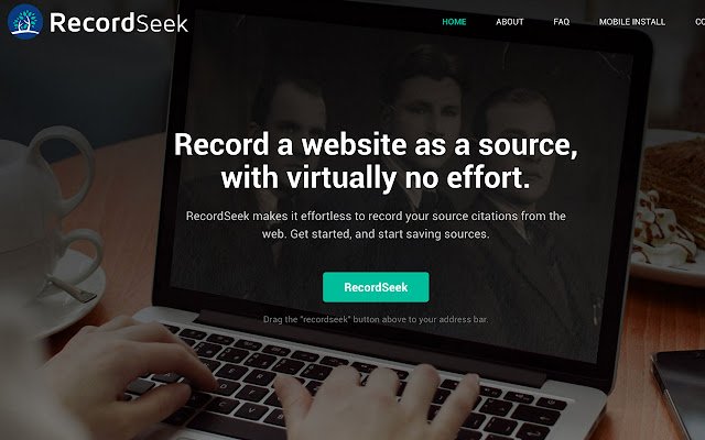 RecordSeek da Chrome Web Store para ser executado com OffiDocs Chromium online