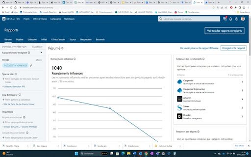 Recruiter Booster  from Chrome web store to be run with OffiDocs Chromium online