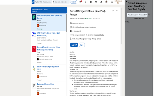RecruiterExtension  from Chrome web store to be run with OffiDocs Chromium online