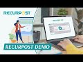 Recurpost dal Chrome Web Store da eseguire con OffiDocs Chromium online