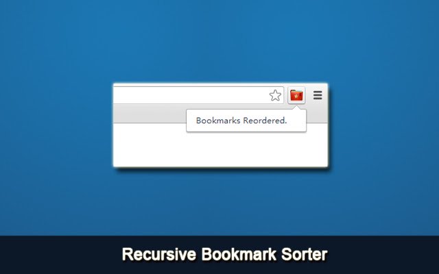Recursive Bookmark Sorter  from Chrome web store to be run with OffiDocs Chromium online