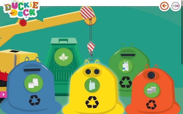Recycling Games at Duckie Deck  from Chrome web store to be run with OffiDocs Chromium online