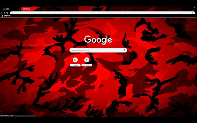 Tema Red Camo dal web store di Chrome da eseguire con OffiDocs Chromium online