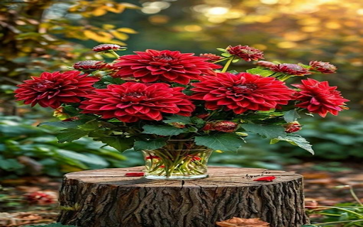 Red chrysanthemum wallpaper  from Chrome web store to be run with OffiDocs Chromium online