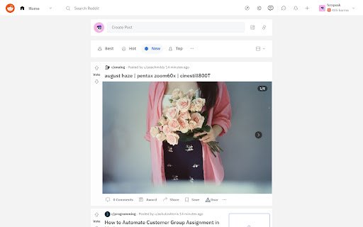Reddit Clean  from Chrome web store to be run with OffiDocs Chromium online