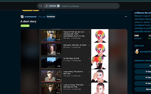 Reddit downloader  from Chrome web store to be run with OffiDocs Chromium online