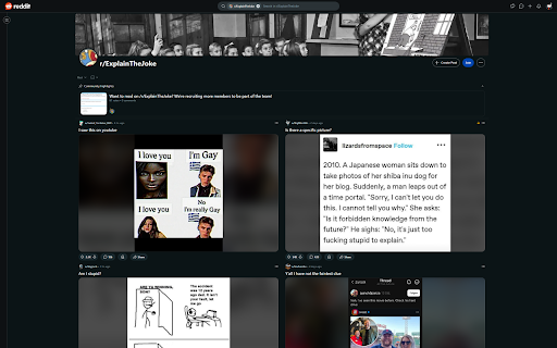 Reddit Multi Column  from Chrome web store to be run with OffiDocs Chromium online